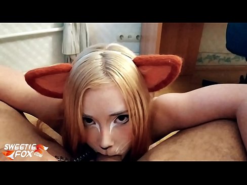 ❤️ Kitsune dîk û kum di devê xwe de dadiqurtîne Pornoya spehî li porno ku.pornokey.ru ❌